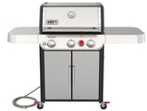 Weber GENESIS S-325s Series 37300001 Gas Grill, 39,000 Btu, Natural Gas, 3-Burner, Enclosed Cabinet Storage